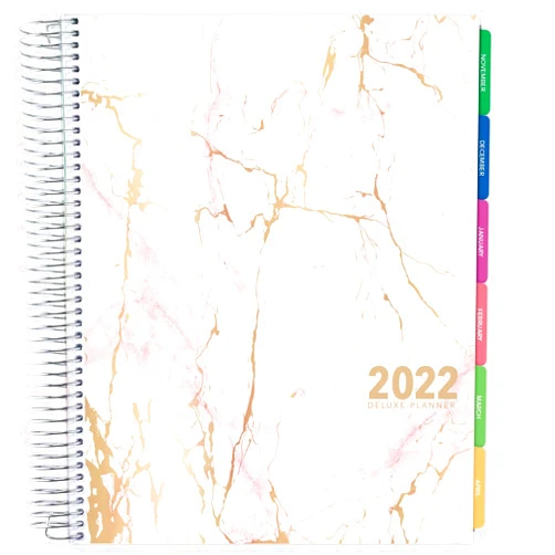 Global Printed Products Deluxe Planner: 14 Months (Nov 2021 Through Dec 2022) 8.5