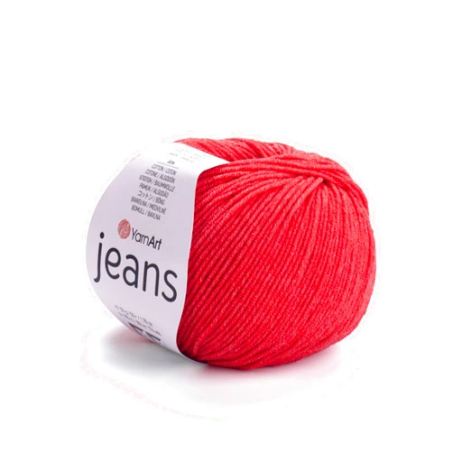Yarnart Jeans Yarn, Amigurumi Cotton Yarn, Cotton Yarn Crocheting, Knitting Yarn, amigurumi Cotton Yarn, Turkish Yarn, 55% Cotton – 45% PAC (Poliacrylic) Color (26)