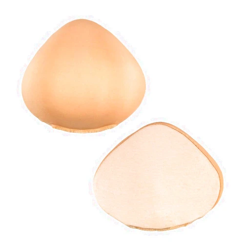 Braza – 1PCS Foam Mastectomy Breast Form Prosthesis Bra Insert Pad for Swimwear - 5 Sizes (SEE SIZE CHART ON LEFT)