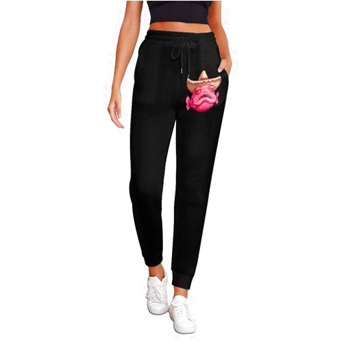 Generic Blobfish Mexican Grumpy Blob Fish Women's Sweatpants Casual Joggers Lightweight Lounge Pants Yoga Workout Pants with Pockets
