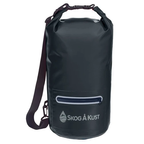 Skog Å Kust DrySåk Waterproof Floating Dry Bag with Exterior Zippered Pocket | for Kayaking, Rafting, Boating, Swimming, Camping, Hiking, Beach, Fishing | 10L & 20L Sizes
