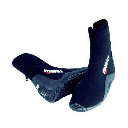 Mares Adult Classic 5mm Neoprene Scuba Diving Boots for Men & Women - Wide Toecap, Levelled Sole & Side Zip