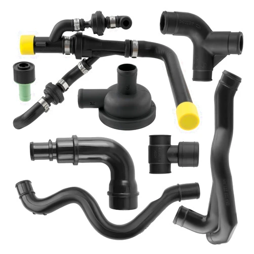 GoaMotors 058133753D Engine Crankcase Hose Pipe Vent Valve Set Fit for A3 A4 A6 Jetta Bora Golf Beetle Passat 1.8L, Replace# 035103245A 06A103213F 06A103221AH