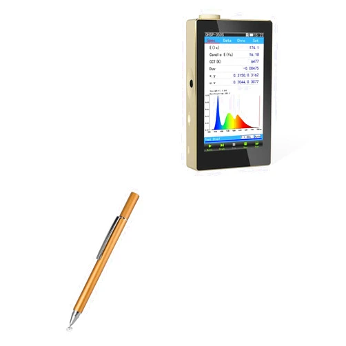 BoxWave Stylus Pen Compatible with Hopoocolor Spectrometer OHSP350 - FineTouch Capacitive Stylus, Super Precise Stylus Pen - Champagne Gold