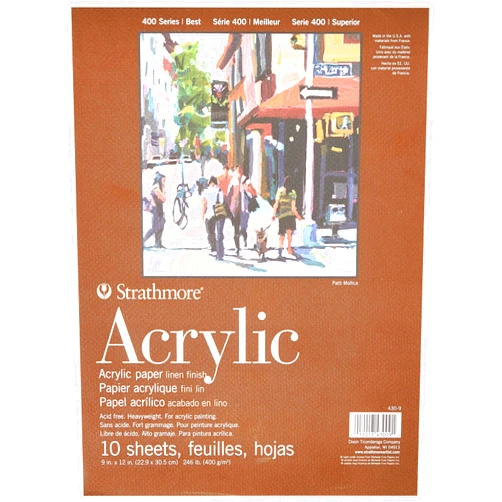 Strathmore Acrylic Paper Pad 9