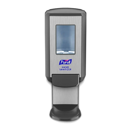 PURELL CS4 Push-Style Hand Sanitizer Dispenser, Graphite, for 1200 mL CS4 Hand Sanitizer Refills (Pack of 1) - 5124-01