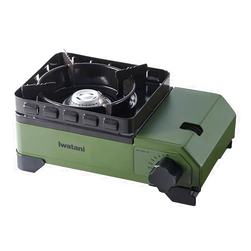 Iwatani Cassette Stove, Gas Tough Maru Jr. Made in Japan, Dutch Oven Safe