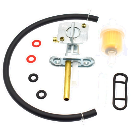 Riyitauto Fuel Vavle Petcock Shut Off Tank Switch Fits for Yamaha TTR 90 125 225 230 250 PW80 Timberwolf Bear Tracker 250 Big Bear 250 350 400 Warrior 350 Kawasaki Suzuki Quadsport 400