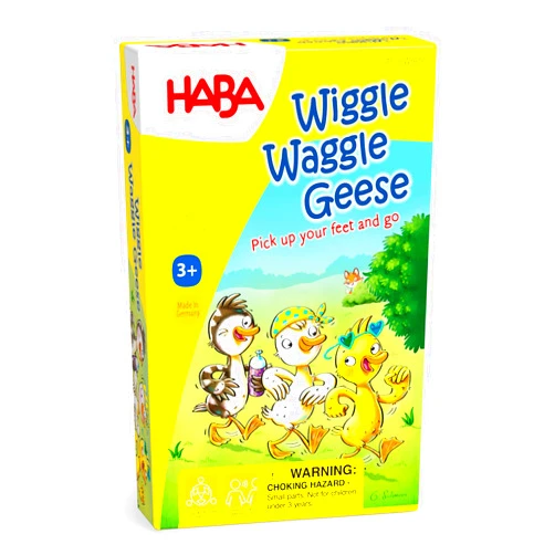 HABA Wiggle Waggle Geese Cooperative Movement Game for Ages 3+