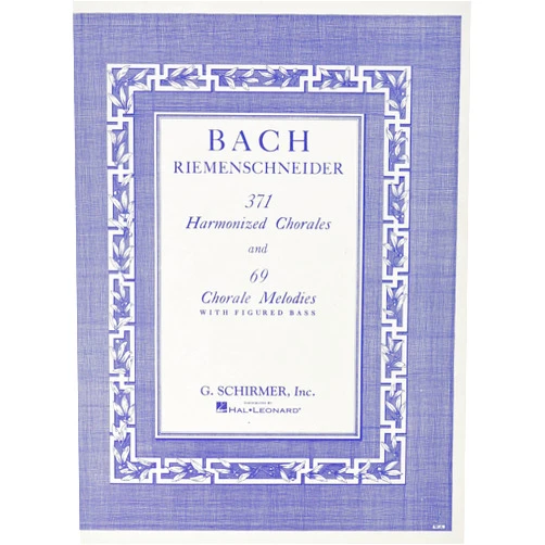 By Albert Riemenschneider (Editor), Johann Sebastian Bach (Composer) 371 Harmonized Chorales and 69 Chorale Melodies with Figured Bass