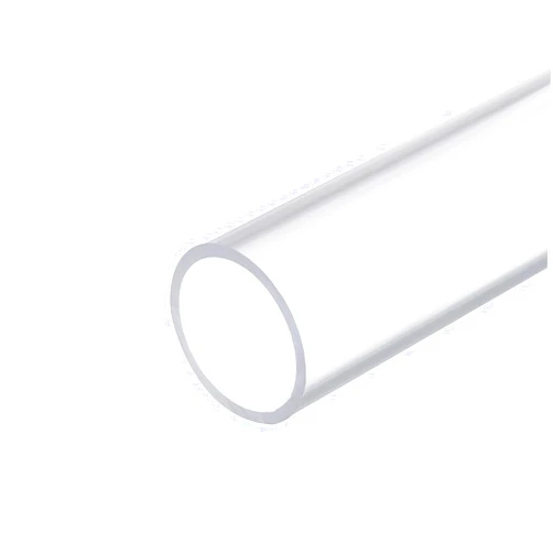 MECCANIXITY 2 Inch Clear PVC Rigid Tube Round Pipe 43mm ID 50mm OD 14