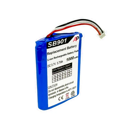 Artisan Power Rechargeable Battery Pack for Shure MXW Series Bodypack Models (MXW1, MXW6, MXW8) | 1000 mAh | Replaces Shure SB901A & 95A31068 | for use of AXT901 Charger Module