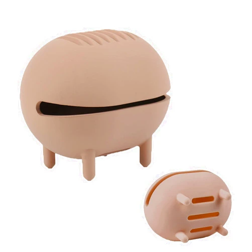 LESFEY Makeup Sponge Holder Washable Reusable Beauty Blender Cover Silicone Cosmetic Make Up Blender Case for Travel-Khaki