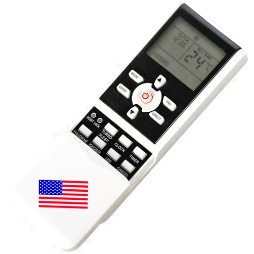 CHOUBENBEN Replacement R07/BGE AC Remote Control for Midea Levante Saunier Duval Condor Air Conditioner R07B/BGE RG07G/BGE Air Conditioning