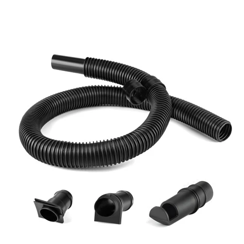 Shop-Vac 9056400 Flexible Hose, 1-1/4 in. Diameter x 4 ft. Length,Durable For Wet/Dry Vacuums, Black (1-Pack)