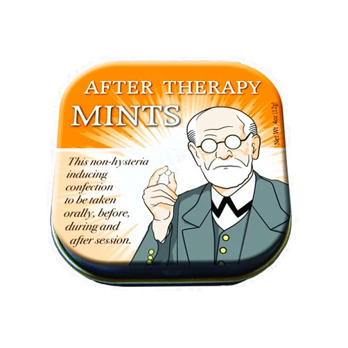 The Unemployed Philosophers Guild Freud After Therapy Breath Mints - 1 Tin, Net Wt .4oz (12g)