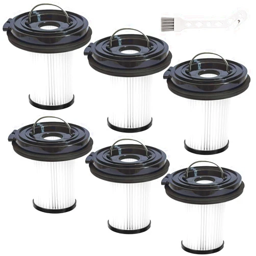 Pivxsnkew 6 Pack CleanView XR Pet 300w Filter Compatible with BISSELL CleanView XR Pet 300w/CleanView XR 200W Lightweight Cordless Vacuum Cleaner 3789 3789U 3789X 3797 3797V 3797W Replace #1638010