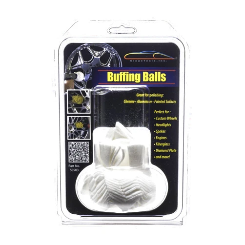 CleanTools 50503 3-Inch Buffing Ball, White
