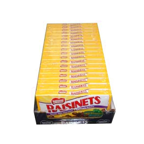 Nestle Raisinets Movie Theatre Concession Size Candy (18 count) Milk Chocolate