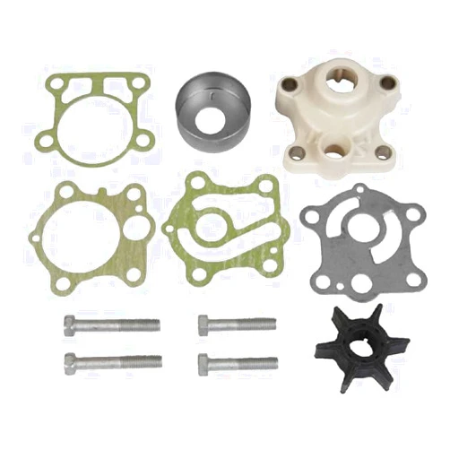 MARKGOO 6H4-W0078-00-00 Water Pump Impeller Repair Kit Replacement for Yamaha Outboard 2 Stroke 25 40 50 HP C25 P50 Pro50 Boat Motor Engine Parts Sierra 18-3429 6H4-W0078-01-00 6H4-W0078-A0-00