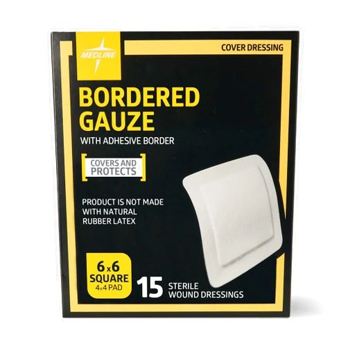 Medline Bordered Gauze, 6