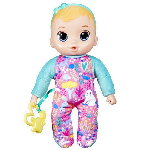 Baby Alive Soft ‘n Cute Doll, Blonde Hair, 11-Inch First Baby Dolls, Washable Soft Toys for Toddlers, Easter Gifts for Kids, 18 Months+