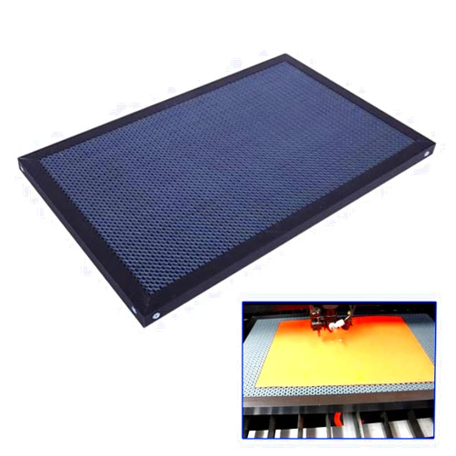ZHFEISY Honeycomb Table - 400x600mm/15.75x23.62inch Honeycomb Working Bed Platform for CO2 Engraver Engraving Cutting Machine