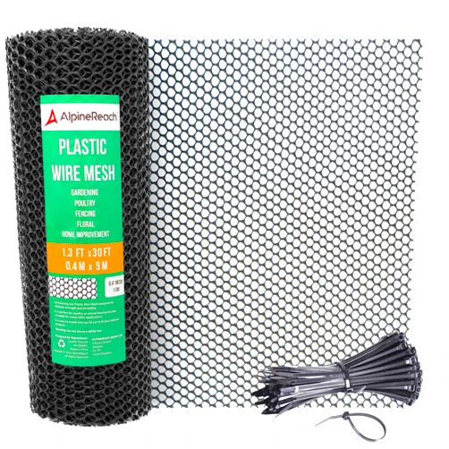 AlpineReach Plastic Wire Mesh 1.3ft x 30ft (15.7