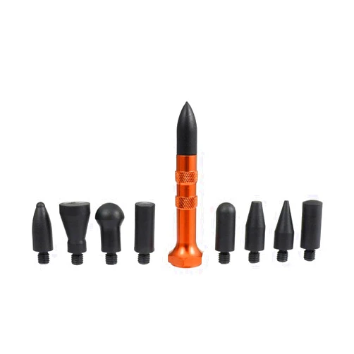 YOOYEH Professional Car Body Dent Repair Tool Tap Down Pen with Rubber Heads Universal Hand Repair Tool for Car Refrigerator DIY Dent Repair Kit DIY Paintless- Dent Repair Kit