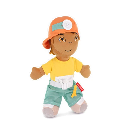 Miniland Educational Multicultural Fastening Dolls, Hispanic Boy