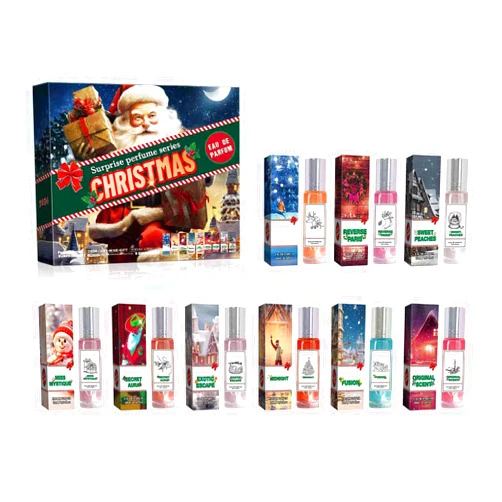 Generic Perfumes For Women Christmas Perfume Advent Calendar 10Ml*9Pc, 2024 Adult Gift Set For Women, Christmas Perfume Christmas Perfume For Women Christmas Gifts For Friends