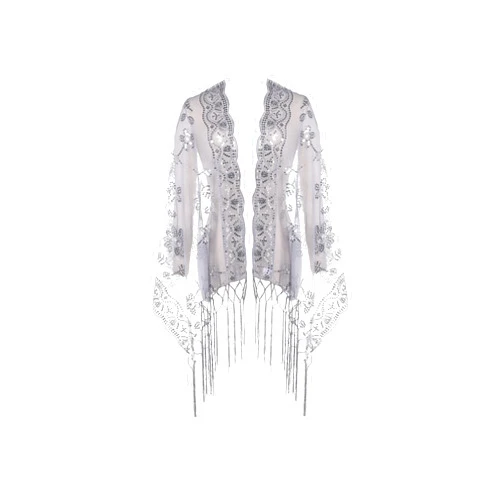 BABEYOND 1920s Shawl Wraps Sequin Fringed Evening Cape Wedding Bridal Shawl Scarf for Evening Dresses Party