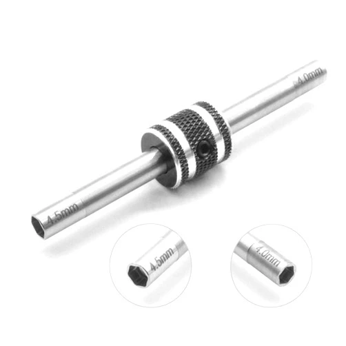 Shaoge Mini 4wd Hexagonal Turnbuckles 4-4.5mm Self-Made Parts use for Tamiya Pro Tool use for Installing and Removing Nut Toys Accessories