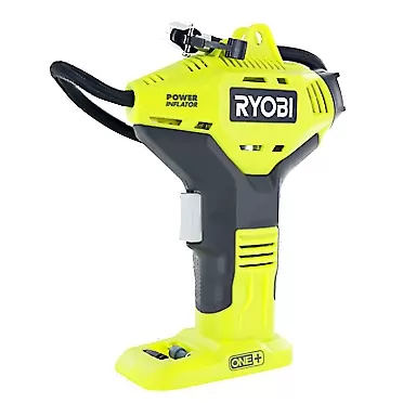 Ryobi Portable Power Inflator for Tires [NEW DIGITAL GAUGE] [18-Volt] [Cordless] [ONE+ Battery system] [P737D] (Battery Not Included, Power Tool Only)