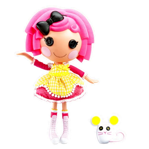 Lalaloopsy Doll- Crumbs Sugar Cookie & Pet Mouse, 13