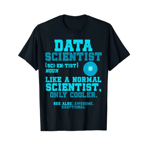 Data Scientist Definition Data Analysis Data Scientist Definition Statistics Data Science T-Shirt