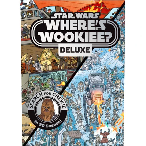By Katrina Pallant (Author), Ulises Farinas (Illustrator) Star Wars: Where's the Wookiee? Deluxe: Search for Chewie in 30 Scenes! (Star Wars Search and Find)