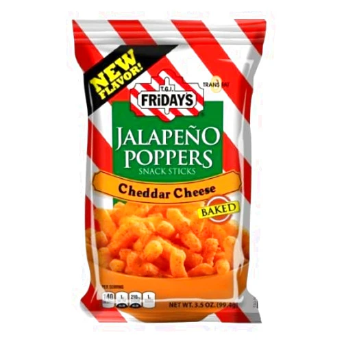 The Inventure Group TGI Fridays Jalapeno Popper Sticks, 2.25 Ounce -- 6 per case.