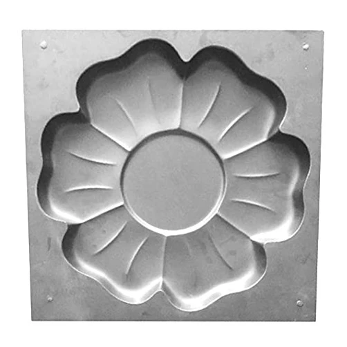 Peminkoo Walk Maker Concrete Path Maker DIY Concrete Mold Step Flower-Shape Mold Stone Cement Paving Landscape Floor Tile Pavement Mould for Garden Yard Pathway
