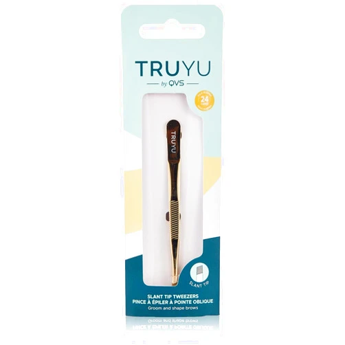 QVS Global UK Ltd Gold Edition Slant Tip Tweezers