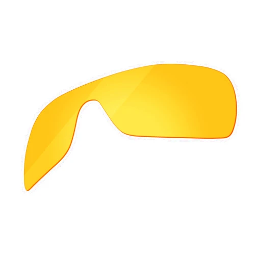 Boldbright Replacement Lenses Compatible with Oakley Oil Rig Sunglasses - Crystal Yellow