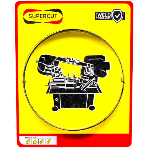 Supercut 93-inch X 3/4-inch X .035-inch x 4-6 TPI Vari Premium Bimetal Bandsaw Blade for Cutting Mild Steel, Stainless Steel, and General Purpose Materials. (Made in USA)