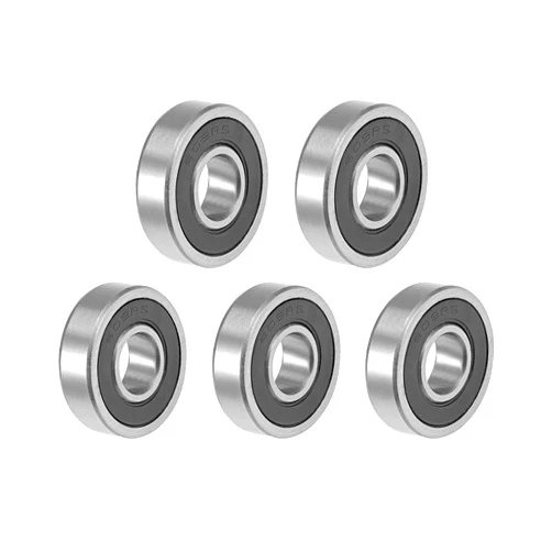 uxcell 609-2RS Deep Groove Ball Bearing 9x24x7mm Double Sealed ABEC-3 Bearings 5-Pack