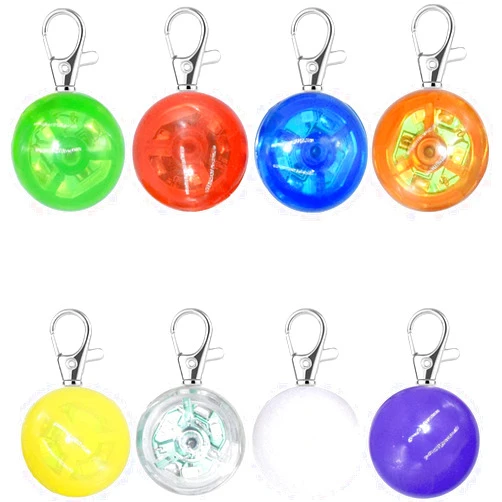 Bekhandy 8 Pack Dog Lights for Night Walking, 3 Modes Dog Collar Light for Night Time, IP68 Waterproof Dog Lights Clip On, LED Safety Light for Large Medium Small Pets, Running, Camping, Climbing, Bike