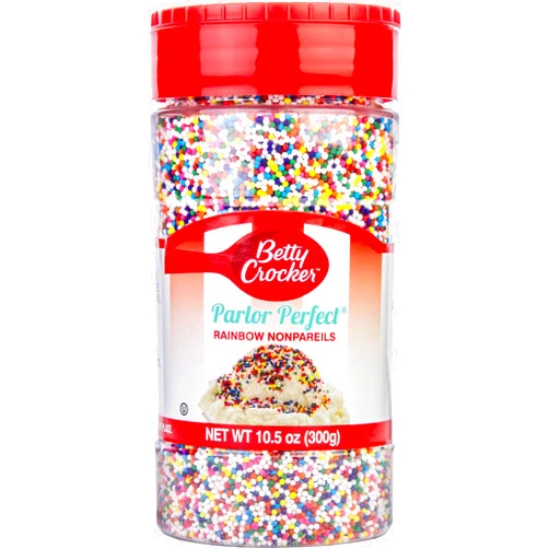 Betty Crocker Parlor Perfect Rainbow Nonpareils