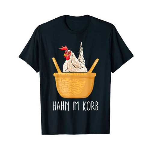 Hühnerbesitzer Hühnerzüchter Lustiges Huhn Bauer Hahn In Basket Chicken Owner, Chicken Lover, Funny Chicken T-Shirt