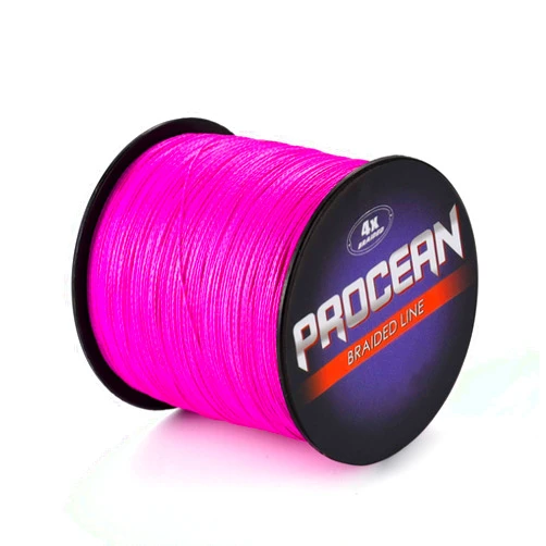 Procean 100% PE 4 & 8 Strands Braided Fishing Line, 6-300 LB Sensitive Braided Lines, Super Performance and Cost-Effective
