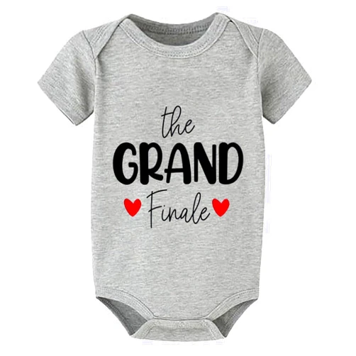 WOOYONGING First Grandbaby Pregnancy Announcement Infant Baby Bodysuit First Grandbaby Gift for Grandparents