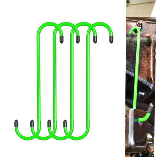 Jokormo Pack-4 Car S-Type Brake Cylinder Hook, 7.75