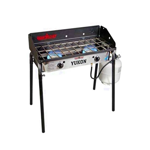Camp Chef YK60LW Yukon 2-Burner Aluminum Outdoor Camping Stove